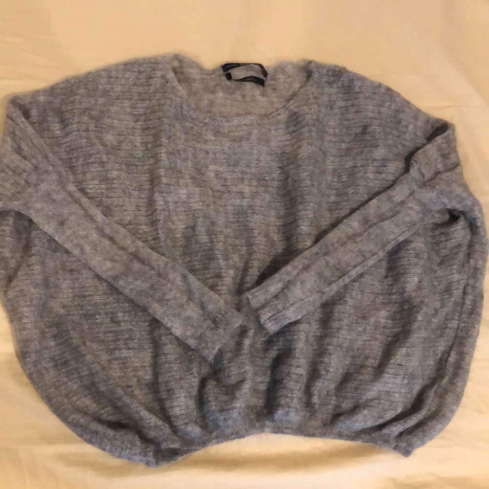 Gray Zara sweater